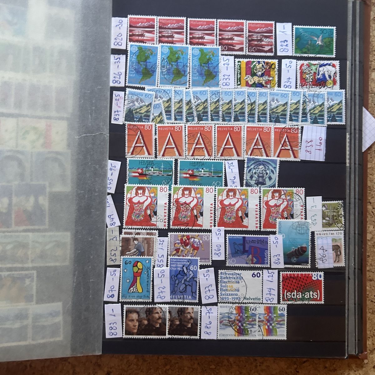 Tutti i francobolli: Schweizer Briefmarken Sammler (schweiz) – Usato da Laufen venduto da belleskulptur 4