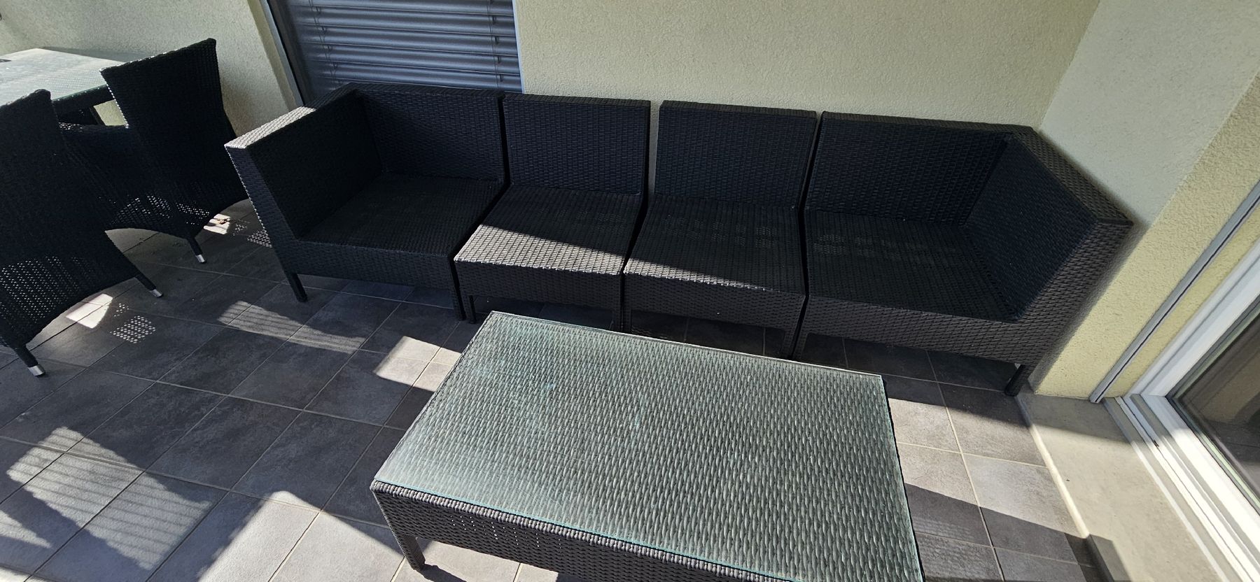Tischset: Gartentischset mit 4 Stühlen - Lounge mit Tisch – Gebraucht aus Oberrüti von LarsVrs 1