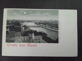 #Gruß aus Basel , Mondscheinkarte