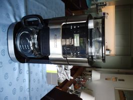 TecStar Kaffeemaschine Edelstahl mit Mahlwerk, Top Zustand