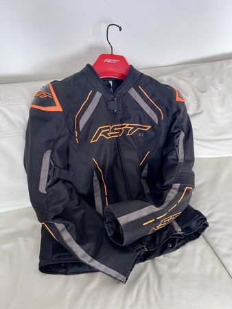 Veste moto textile RST S1 waterproof, avec doublure 