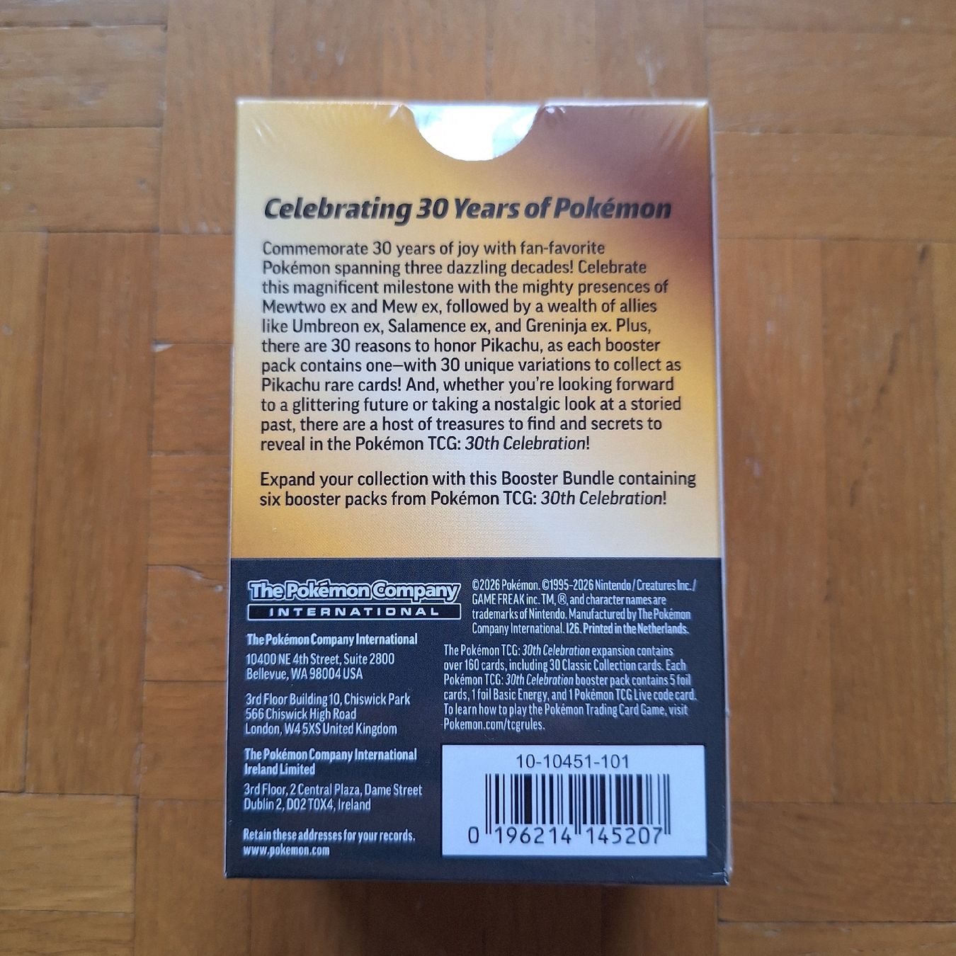Pokémon Carte collezionabili: POKÉMON 30th CELEBRATION              BOOSTER BUNDLE ENG – Nuovo e nell'imballaggio originale da Luzern venduto da Teddybaer_Luzern 1