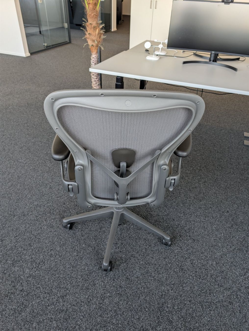 Herman Miller Sedie: Herman Miller Aeron Graphite – Usato da Willisau venduto da p.ll.x 1