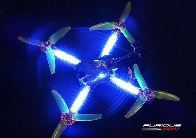 Modellismo RC: Furious FPV - Lightning PDB mit LED Steuerung - Duo Row – Nuovo e nell'imballaggio originale da Entlebuch venduto da Hebu 3