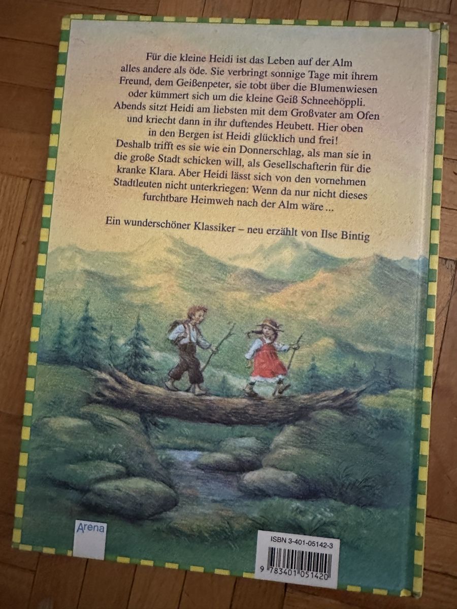 Libri: HEIDI Johanna spyri  – Usato da Uster venduto da bek_v2ct 9