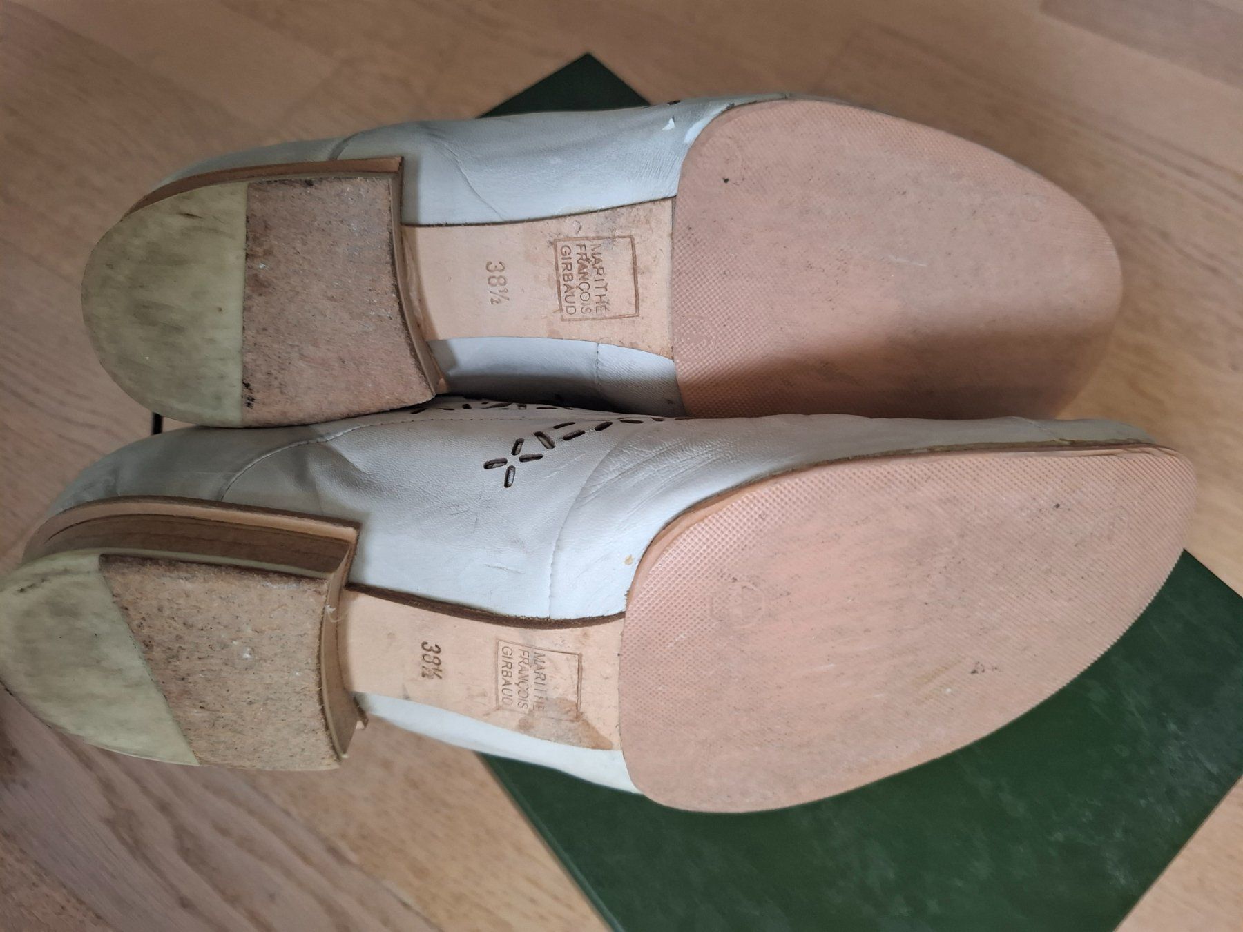 Scarpe da donna: Marithé François Chirbaud, Lederschuh in hellgrau, Gr. 38.5 – Usato da Wolhusen venduto da Pindha05 3