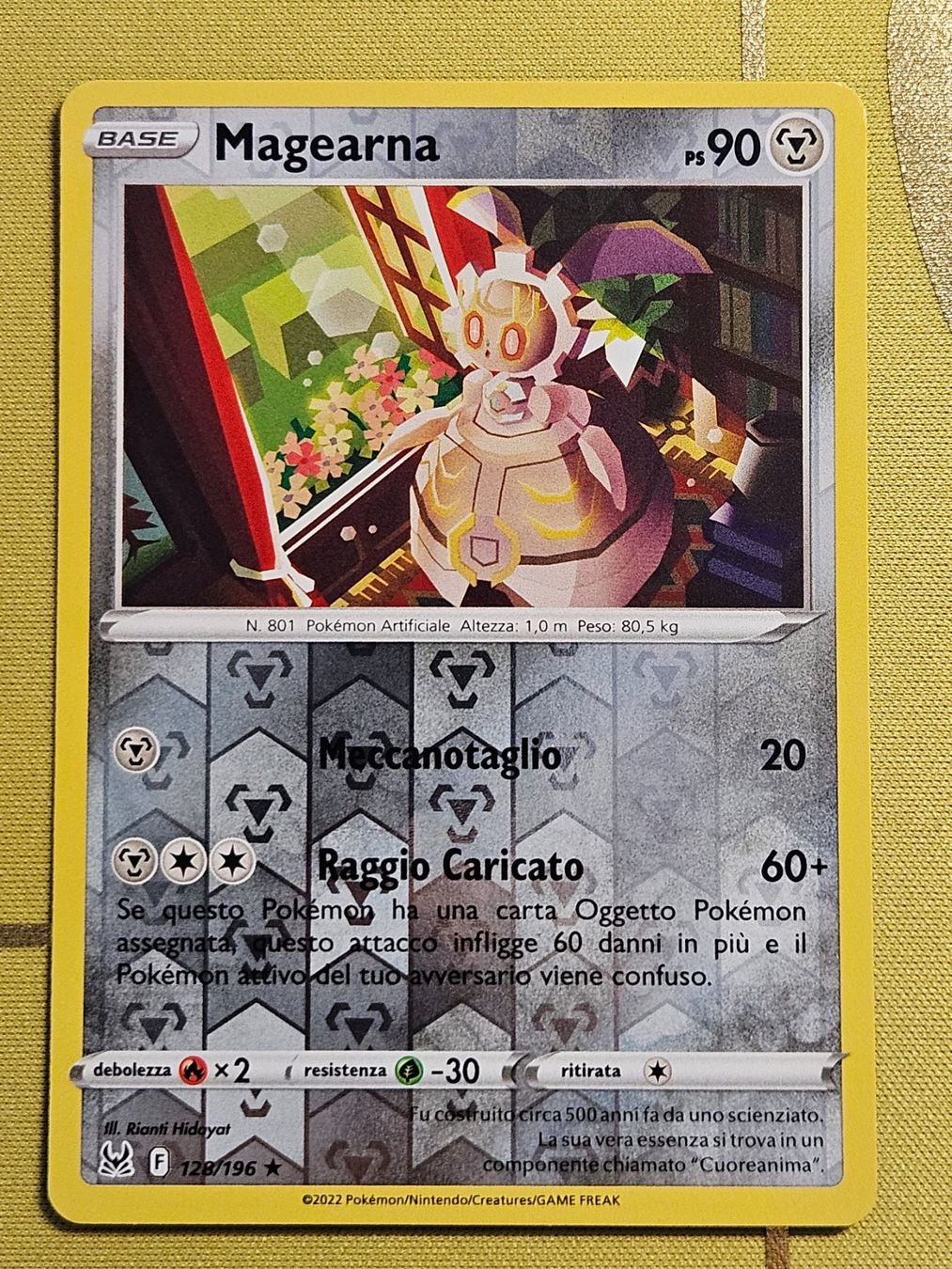 Pokémon Carte collezionabili: Lost Origin - Magearna 128/196 IT – Usato da Bellinzona venduto da Pokemarco