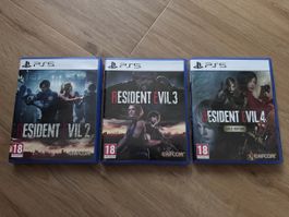 Resident Evil 2, 3, 4 für die PS5