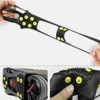 Steigeisen Anti Rutsch Schuh spikes krallen Ice Grips 38-46