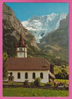 Grindelwald Kirche mit Fiescherhörner