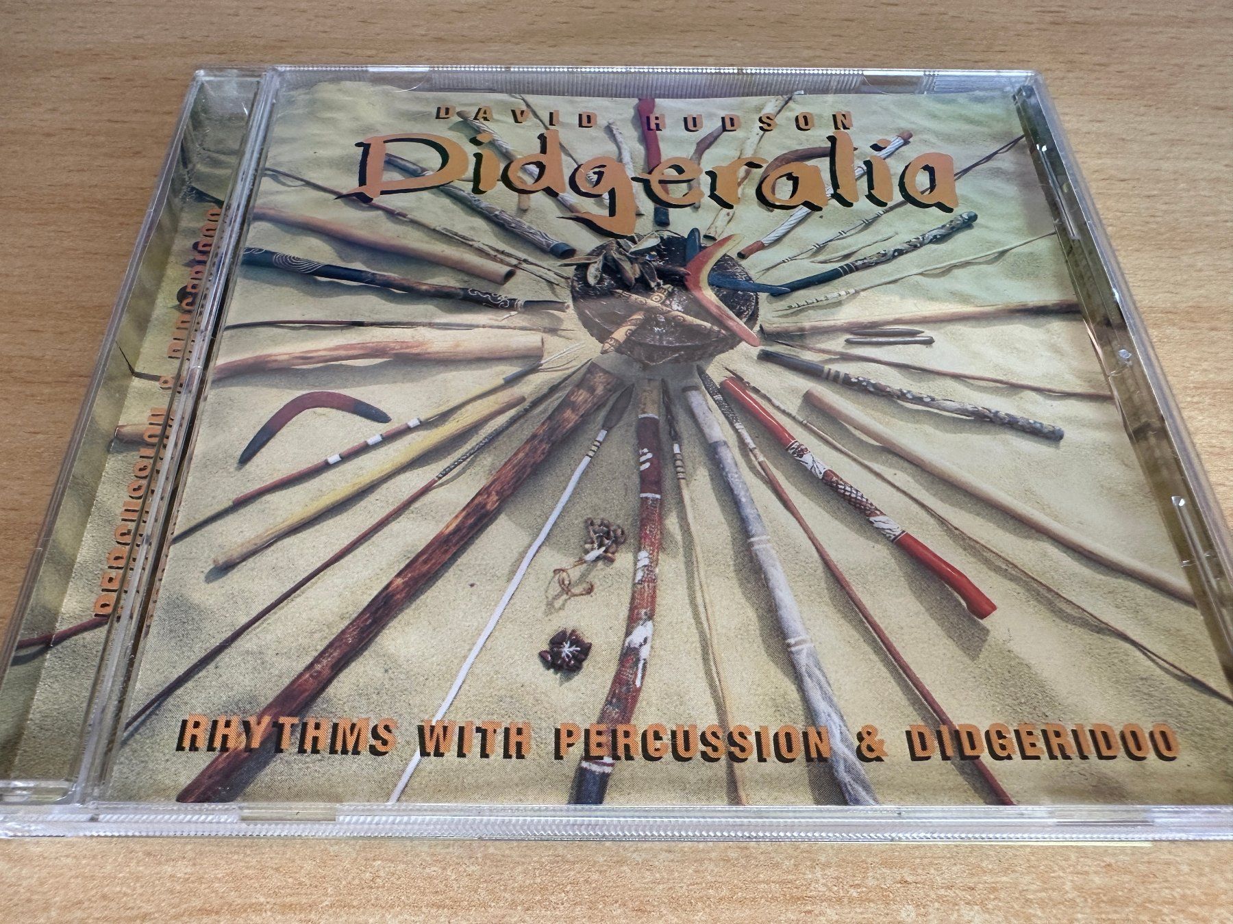 CDs: David Hudson – Didgeralia (Rhythms With Percussion & Didgeri – D'occasion à Rikon im Tösstal par Alpenmutz