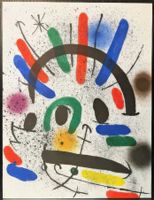 Joan Mirò - Originale Vintage Lithografie - 1977