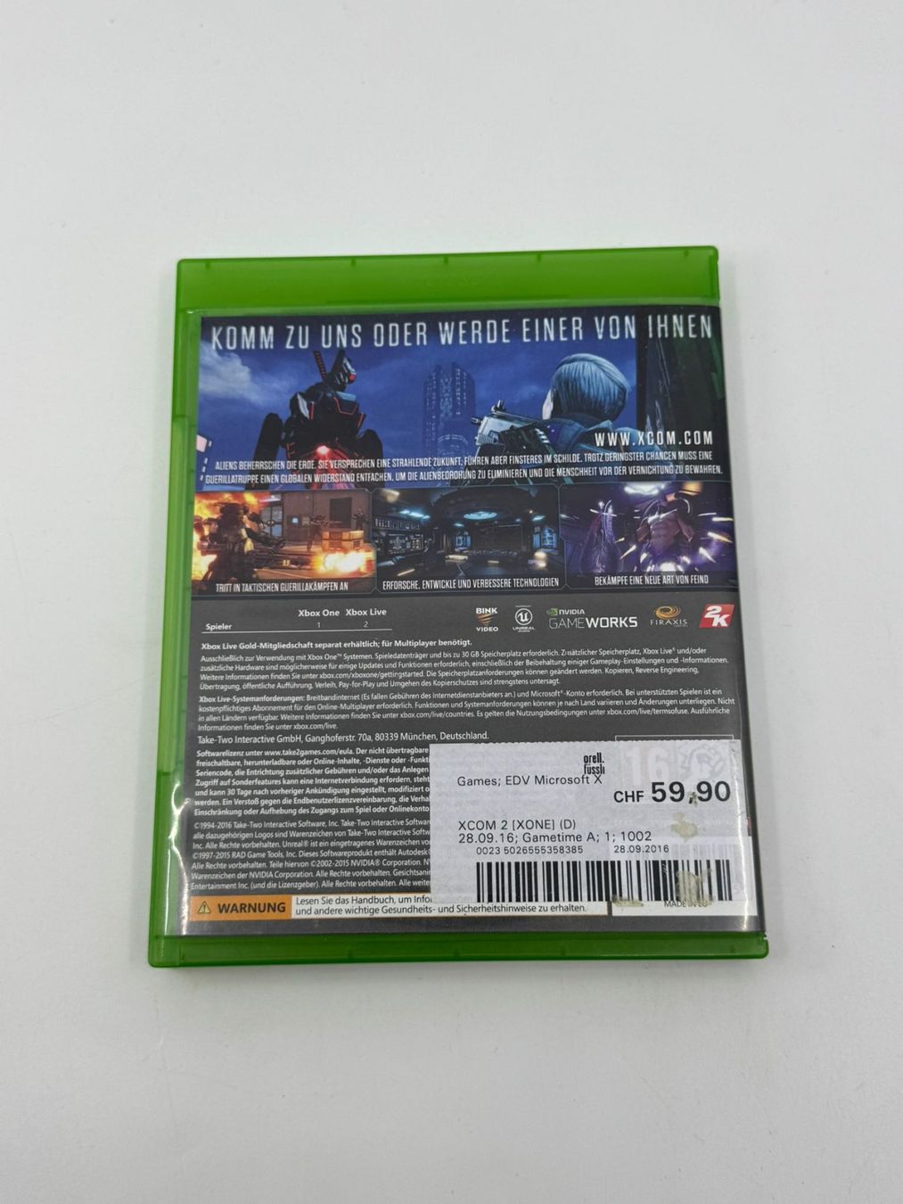 Giochi: XCOM 2 (XBOX ONE) – Usato da Herisau venduto da Seyashop1 2