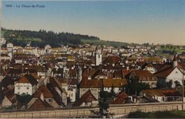 LA  CHAUX-DE-FONDS  -  Vue générale
