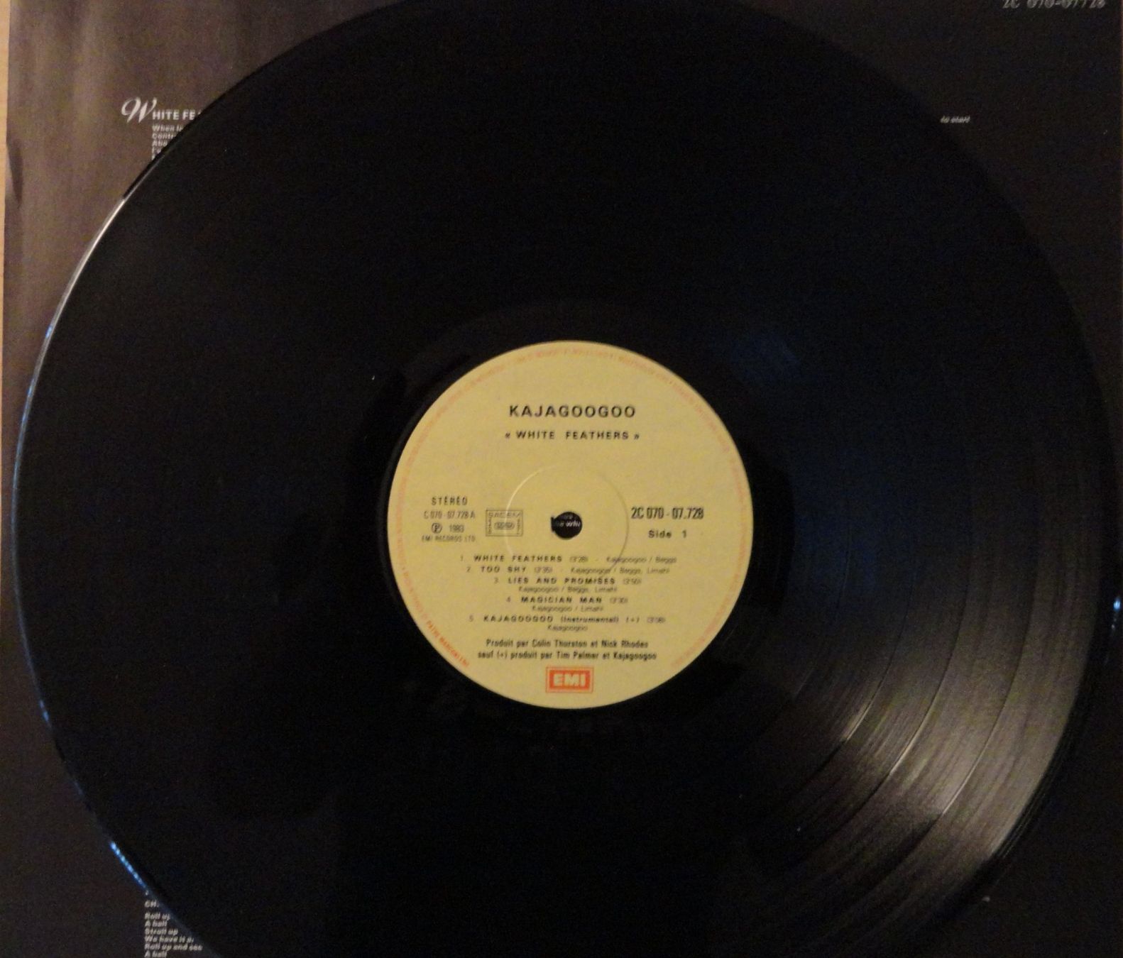 Dischi in vinile: KAJAGOOGOO - White Feathers – Usato da Neftenbach venduto da Verk13 2