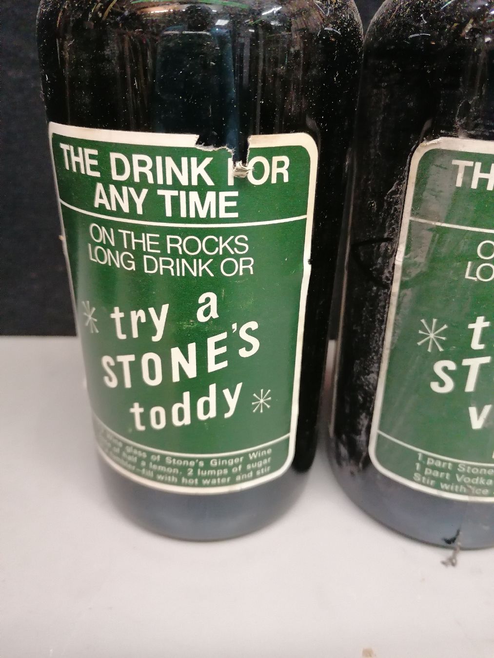 Spirituosen: 2 BOUTEILLES STONE'S GREEN GINGER WINE – Neu (gemäss Beschreibung) aus Genève von Leboucheoreilles 1