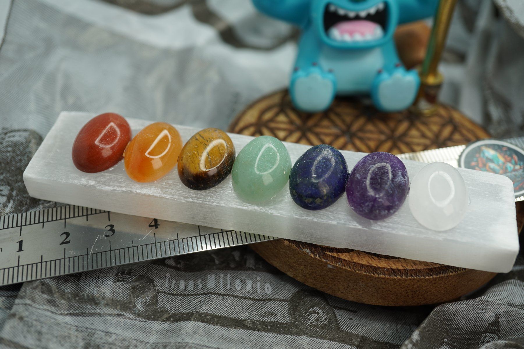 Mineralien & Heilsteine: Selenit  Stab Chakra     (Räumung!) – Neu und originalverpackt aus Eschenbach SG von topstone 2