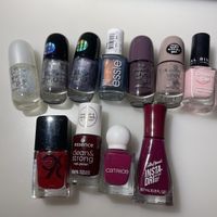 Nagellack Set Essie, Catrice, Essence, Sally Hanson 
