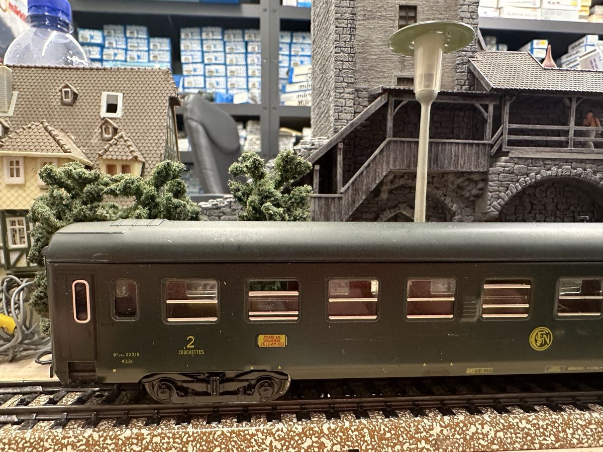 Märklin Modellini di ferrovie: Märklin 4065 SNCF Liegewagen – Usato da Lupsingen venduto da New-Haven 1