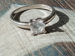 Ring mit Zirkon 925 Silber