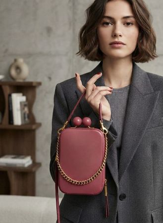Marc Jacobs Vanity Bag Lachsfarbe