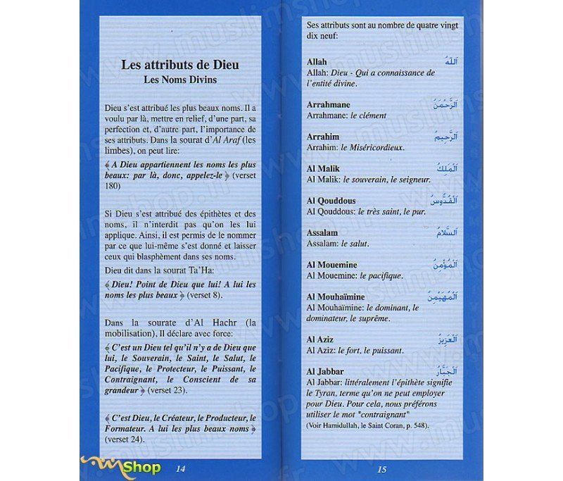 Libri: Les Prénoms Arabo-Musulmans – Usato da Neuchâtel venduto da Dualseele 4