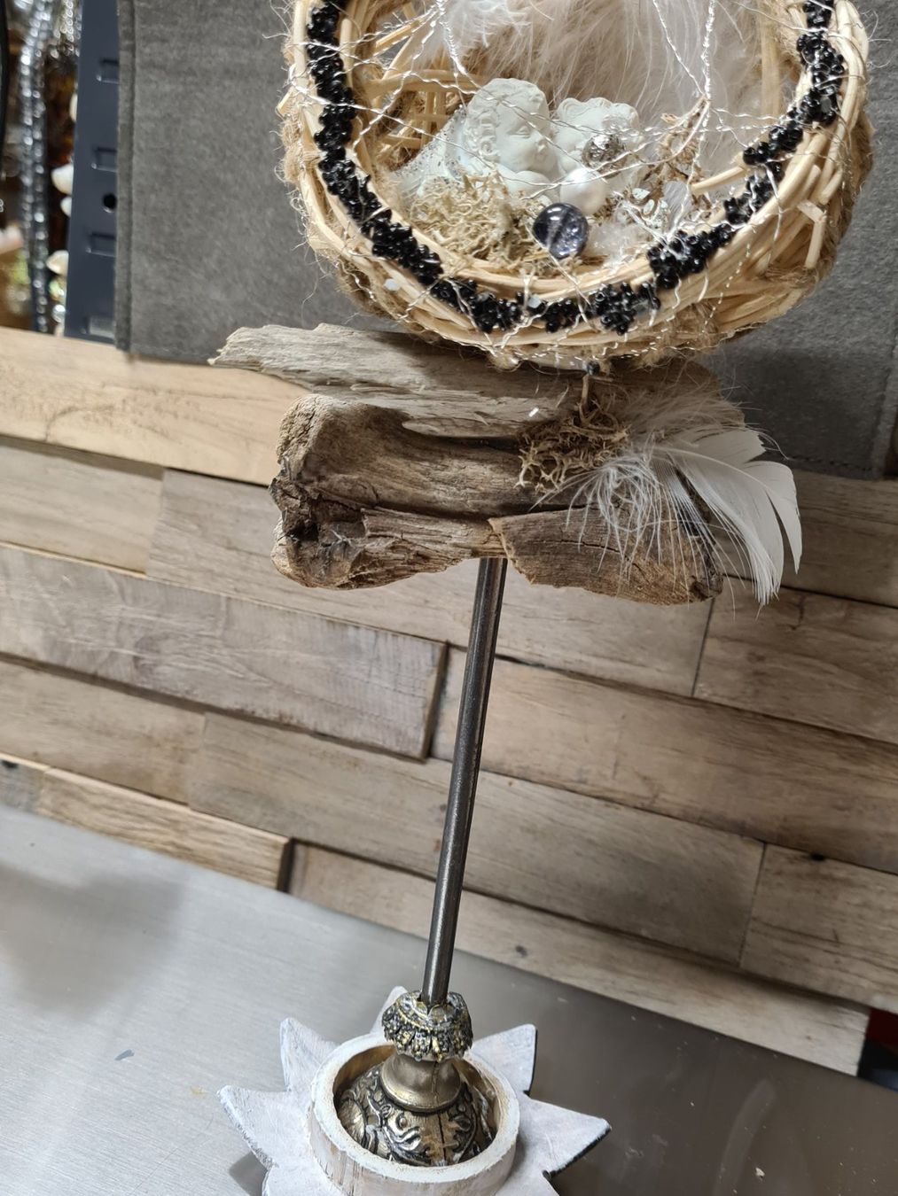 Tutte le decorazioni: Weihnachtsdeko mit Engel, Handarbeit – Nuovo (secondo la descrizione) da Amriswil venduto da kleindeko 5
