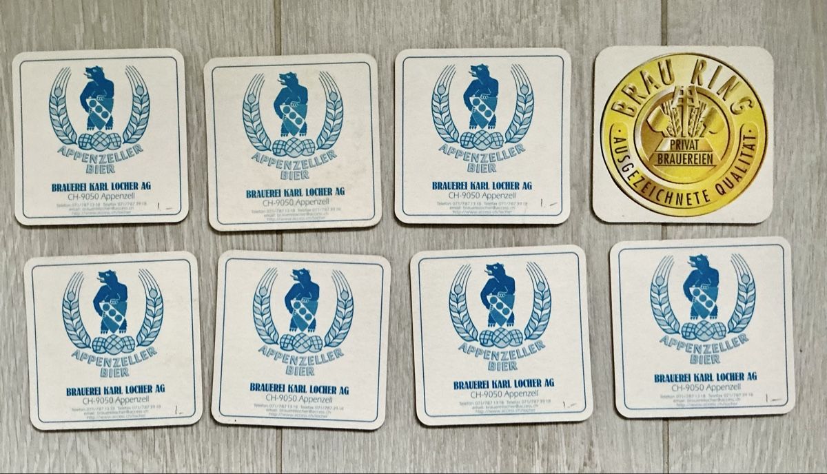 Sottobicchieri: Appenzeller Bierdeckeln – Nuovo (secondo la descrizione) da Arcegno venduto da Denni 1