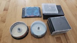 DVD+R / CD-R und 16 Hüllen