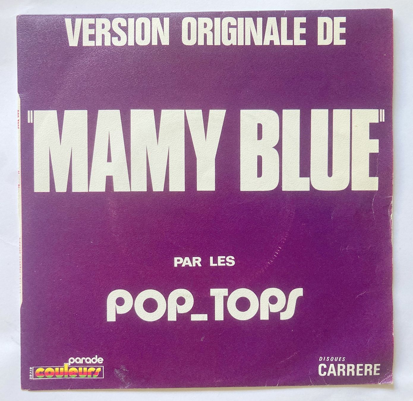 Dischi in vinile: POP-TOPS - MAMY BLUE – Usato da Bottens venduto da hotter-than-hell