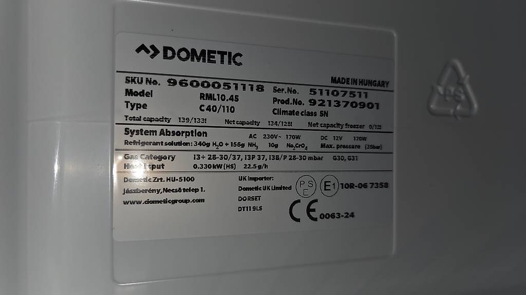 Frigoriferi: DOMETIC Absorber Kühlschrank RML 10.45 – Nuovo (secondo la descrizione) da Fideris venduto da balu95