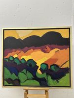 Karel Appel Gemälde Expressionismus Landschaft