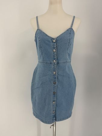 Jeans Kleid Gr. 42 von H&M