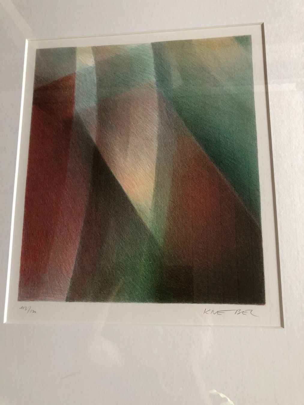 Poster & Bilder: Kunstdruck - signiert - No. 103 von 120 – Gebraucht aus Oberweningen von Hermes010 1