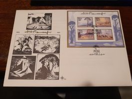 Timbre Art. Pieterse Pretoria 1989, Afrique du Sud Rare!