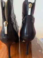 Jimmy Choo-Stiefeletten Echt Leder Schwarz Grösse 37