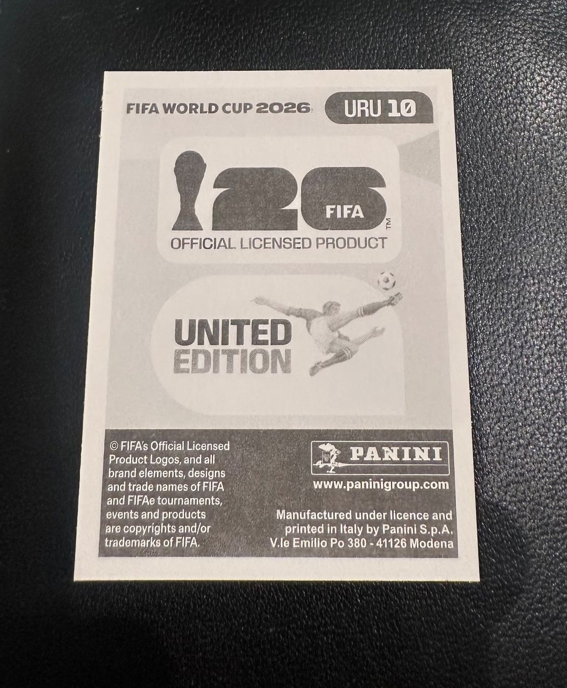 Panini Sammelbilder & Trading cards: PANINI VALVERDE URU10 – Gebraucht aus Payerne von mike_lth 1