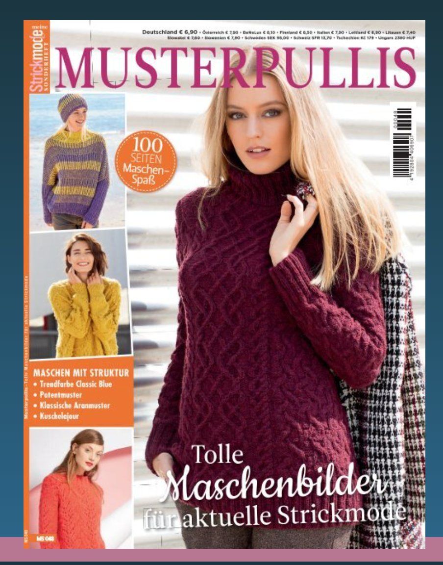 Riviste & Magazine: Meine Strickmode Sonderheft MS048: Musterpullis – Usato da Frauenfeld venduto da BUCHschatzLADEN_369