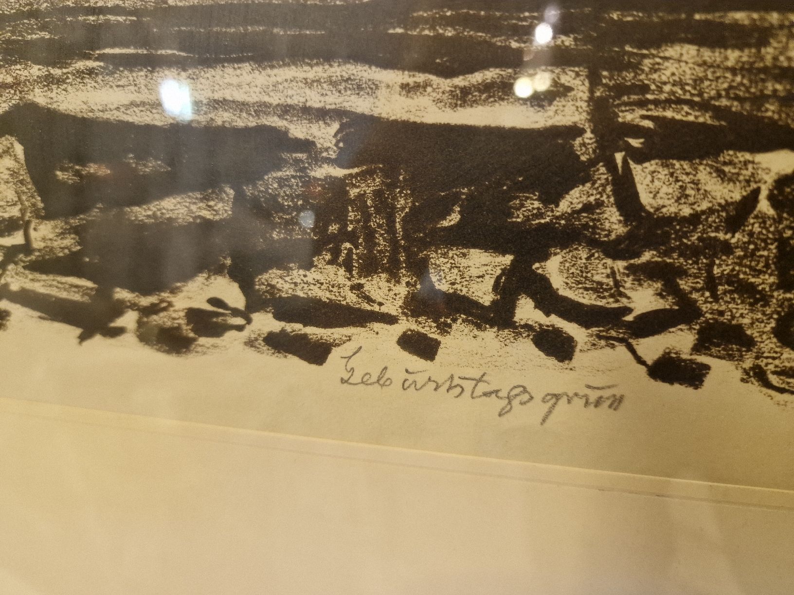 Grafiken & Lithographien: Originale Lithographie, Signiert – Gebraucht aus BERN von Intarsia 3