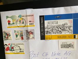 2022 Tag der Briefmarke  Burgdorf + Pro Juventute + Maus