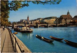 BASEL  -  Mittlere  Rheinbrücke