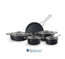 Mastermaid BioDiamond Induktion-basis Kochtopfset, Glänzend