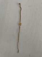 Bracelet chaîne doré acier inoxydable avec motif étoile