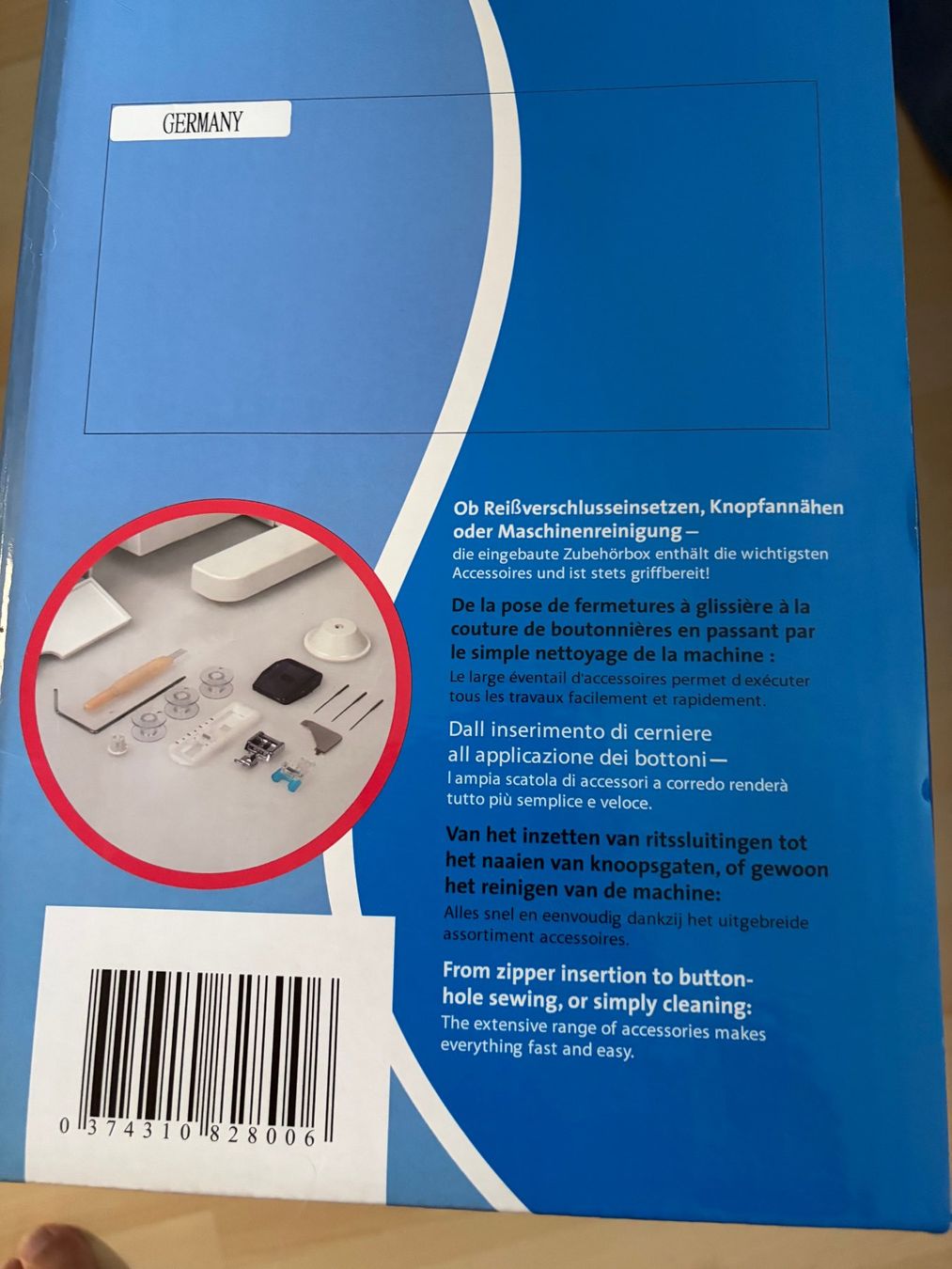 Singer Nähmaschinen: Singer Nähmaschine Modell 8280 – Gebraucht aus Mollis von Hg 6