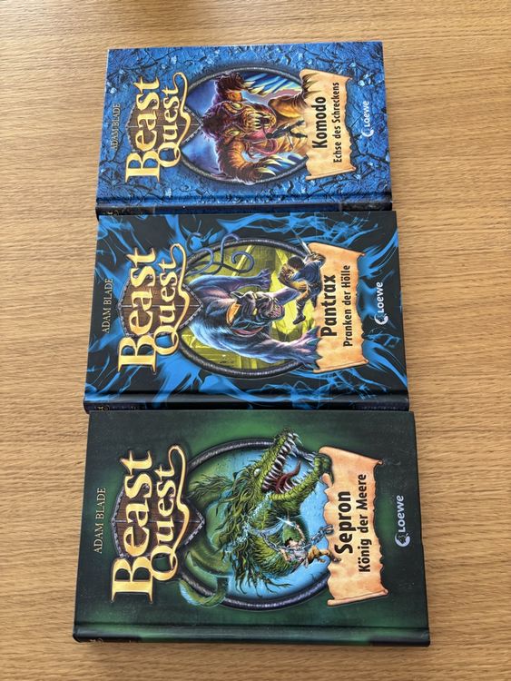 Beast Quest Sammelband 3 Bücher Top Zustand wie neu! (Neu (gemäss ...