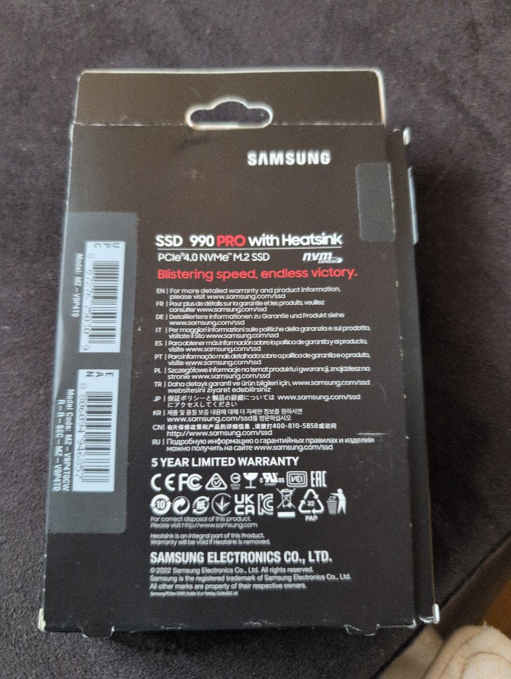 Samsung Dischi rigidi: Samsung 990 PRO 4TB – Nuovo (secondo la descrizione) da Hochdorf venduto da Ultrasonography 1