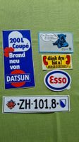 Hunderte Vintage Sticker/Aufkleber-Sammlung Raritäten + Kult