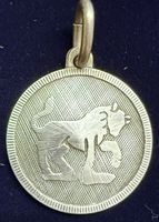 Silberanhänger Sternzeichen Stier 800er Silber Top!