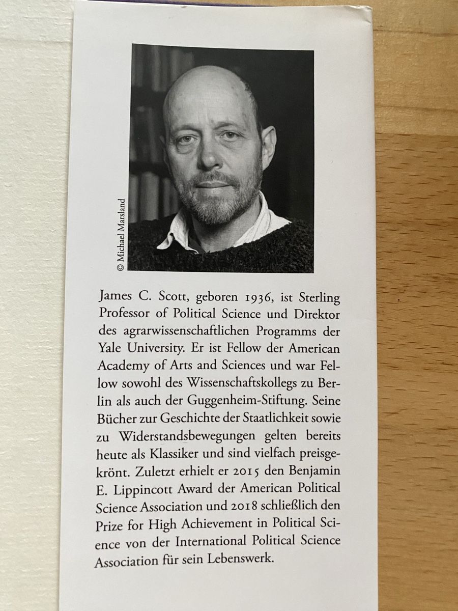 Bücher: Die Mühle der Zivilisation - James C. Scott – Gebraucht aus Schwarzenburg von Michellu 4