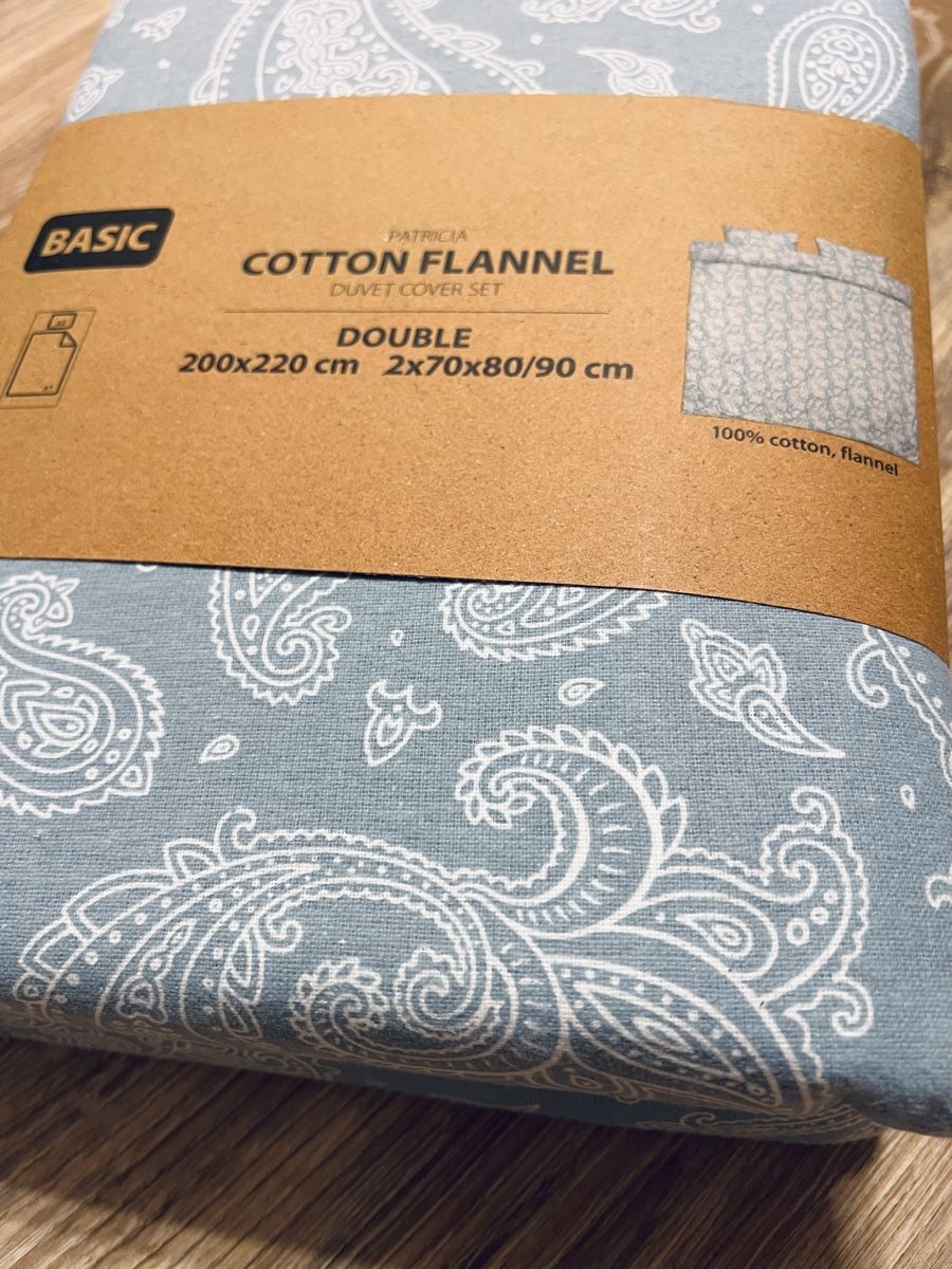 JYSK Flanell-Bettwäsche Patricia 200x220 blau neue (Neu und originalverpackt) in Burgdorf für CHF 25 – mit Lieferung auf Ricardo kaufen